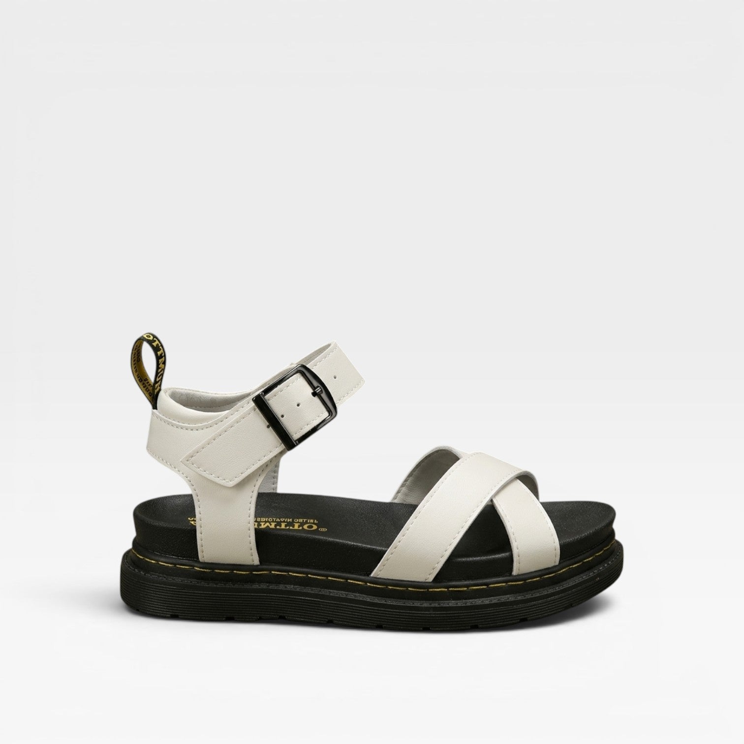 Women's Chunky Platform Cross-Strap Sandals