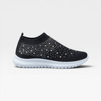 Women's Crystal Knit Slip-On Trainers