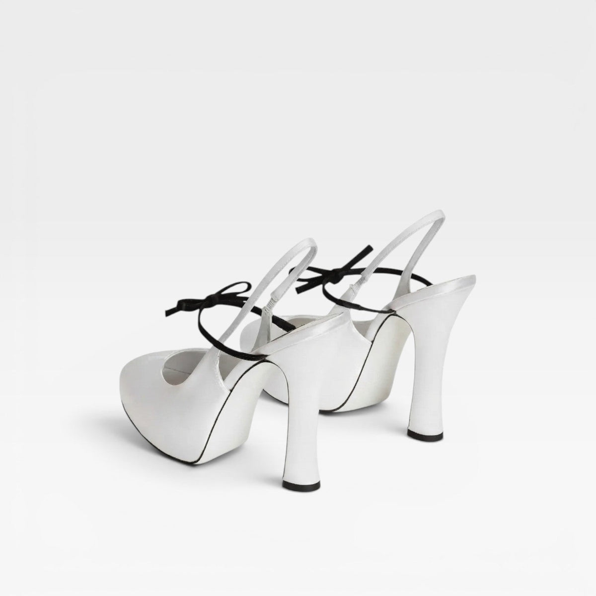 Women's Ballet Slingback Bow Heels