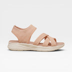 Women's Cushioned Cross-Strap Walking Sandals