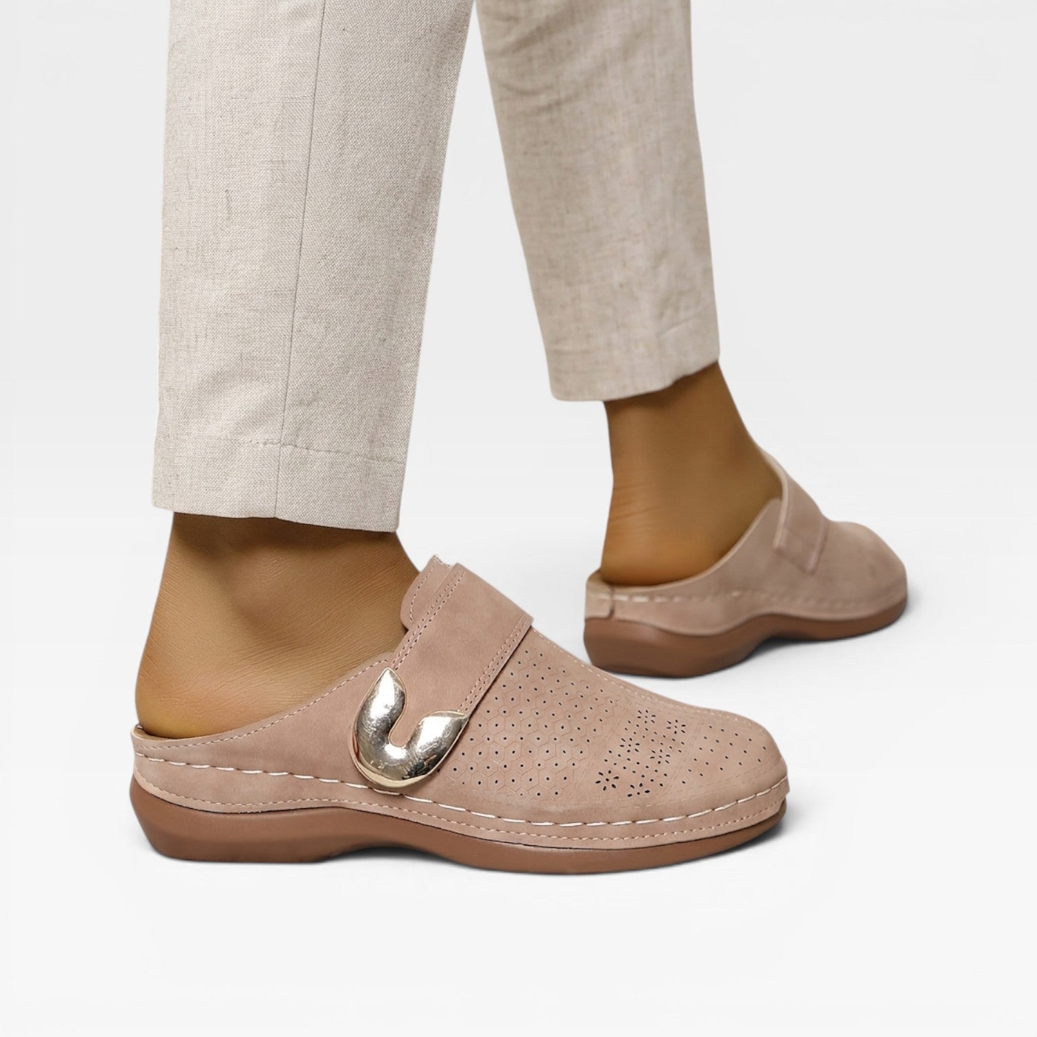 Women's Soft Slip-On Closed-Toe Mules
