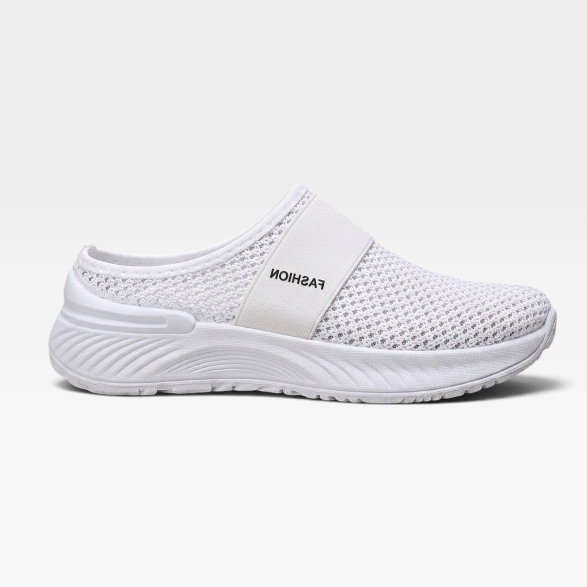 Women's Knit Slip-On Trainers with Cushioned Comfort