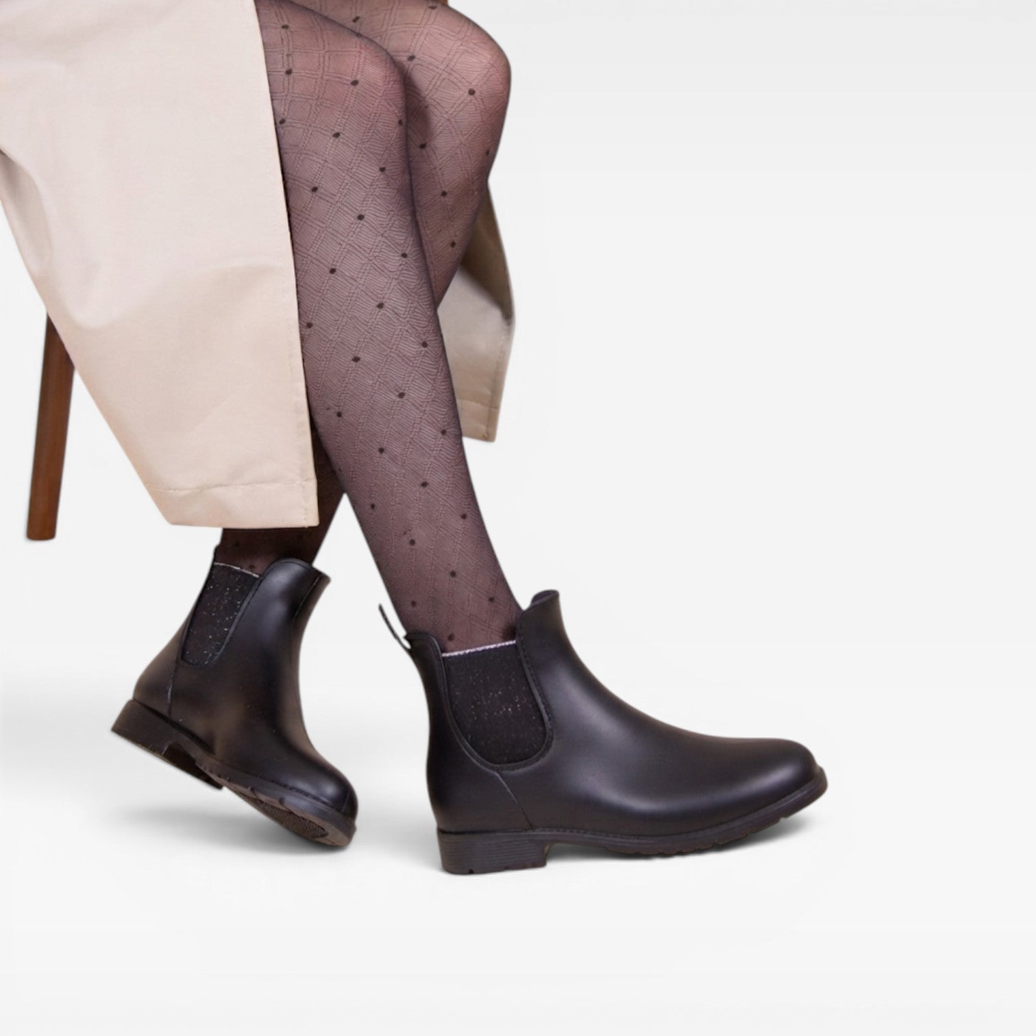 Women's Waterproof Chelsea Rain Boots