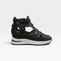 Women's Platform Wedge Cutout Sneakers