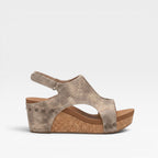 Women's Cork Wedge Platform Sandals