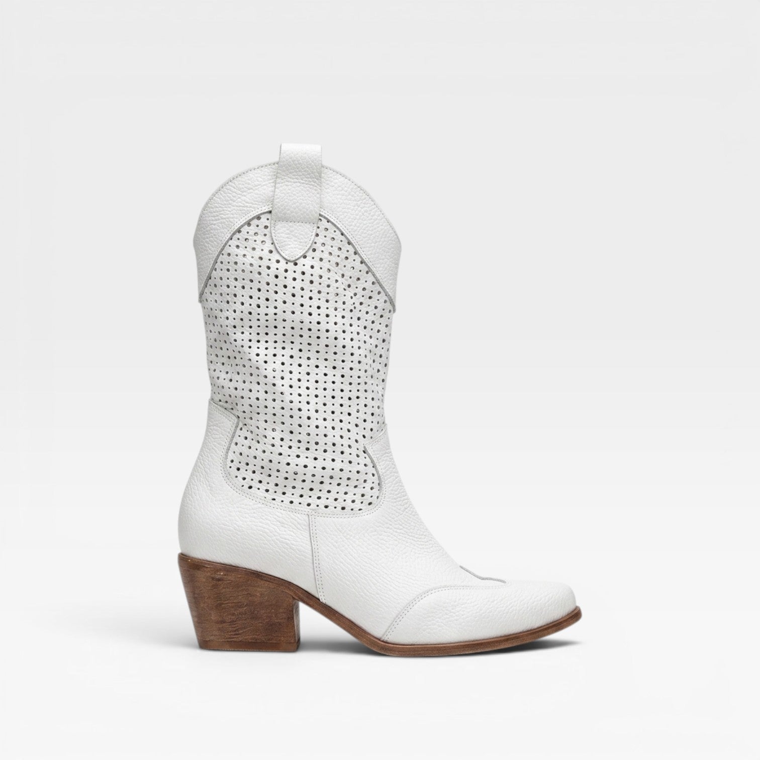 Women's Perforated Western Summer Boots