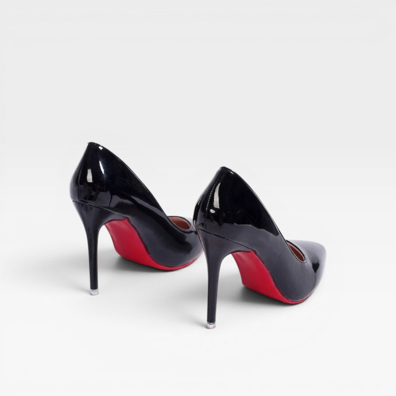 Women's Glossy Pointed-Toe Stiletto Pumps for Occasions