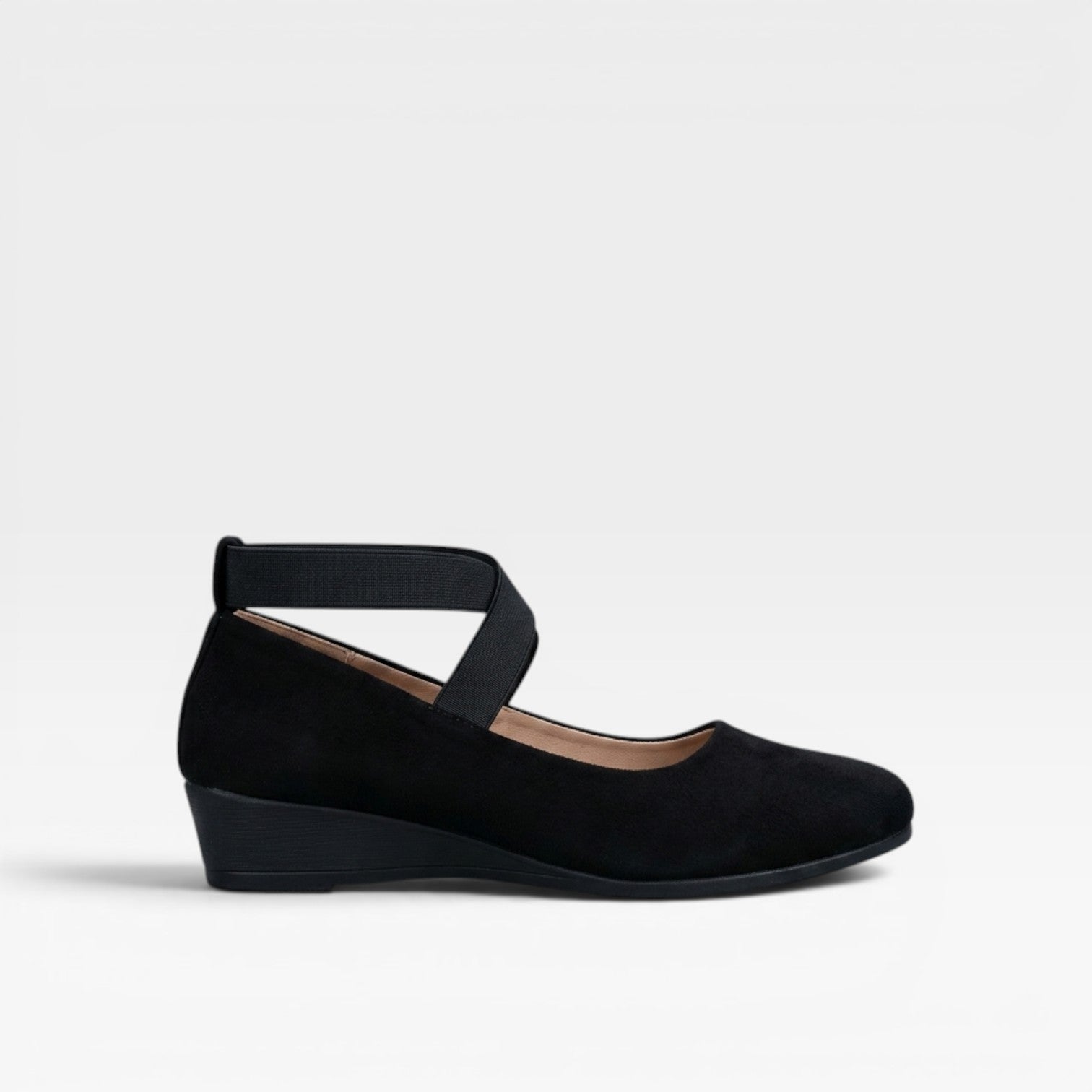 Women's Minimalist Cross-Strap Ballet Flats