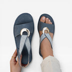 Women's Boho Toe-Loop Slingback Sandals