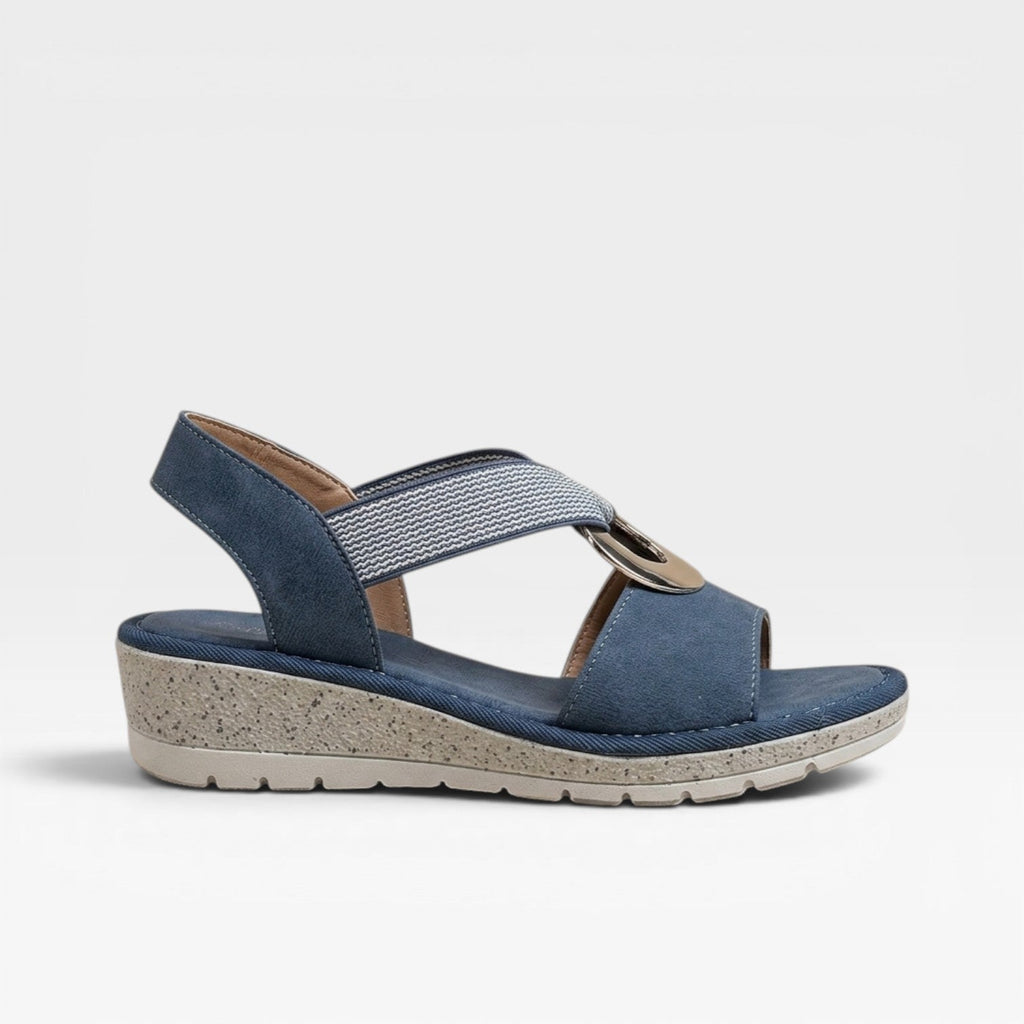Women's Boho Toe-Loop Slingback Sandals