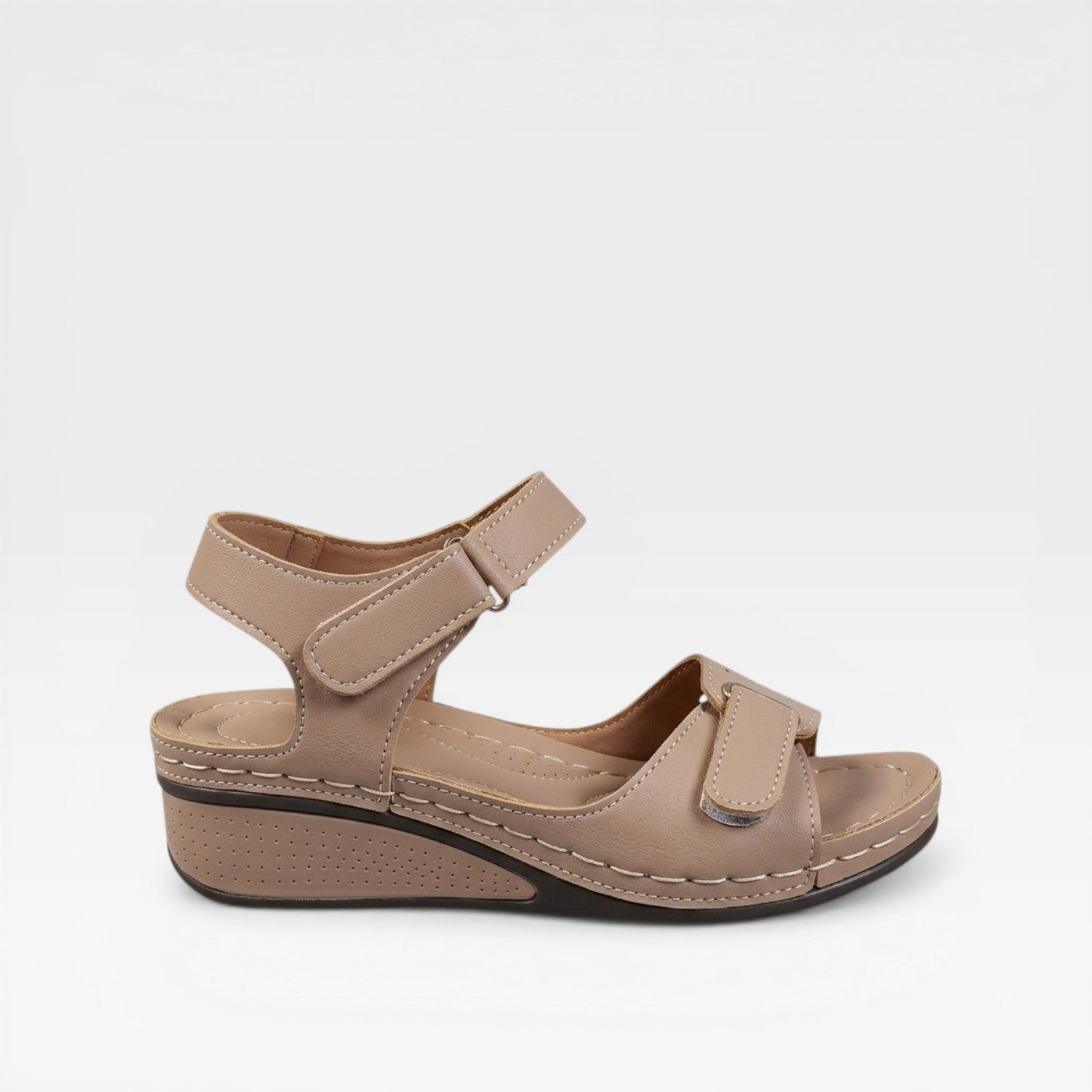 Women's Adjustable Wedge Sandals for Summer Comfort