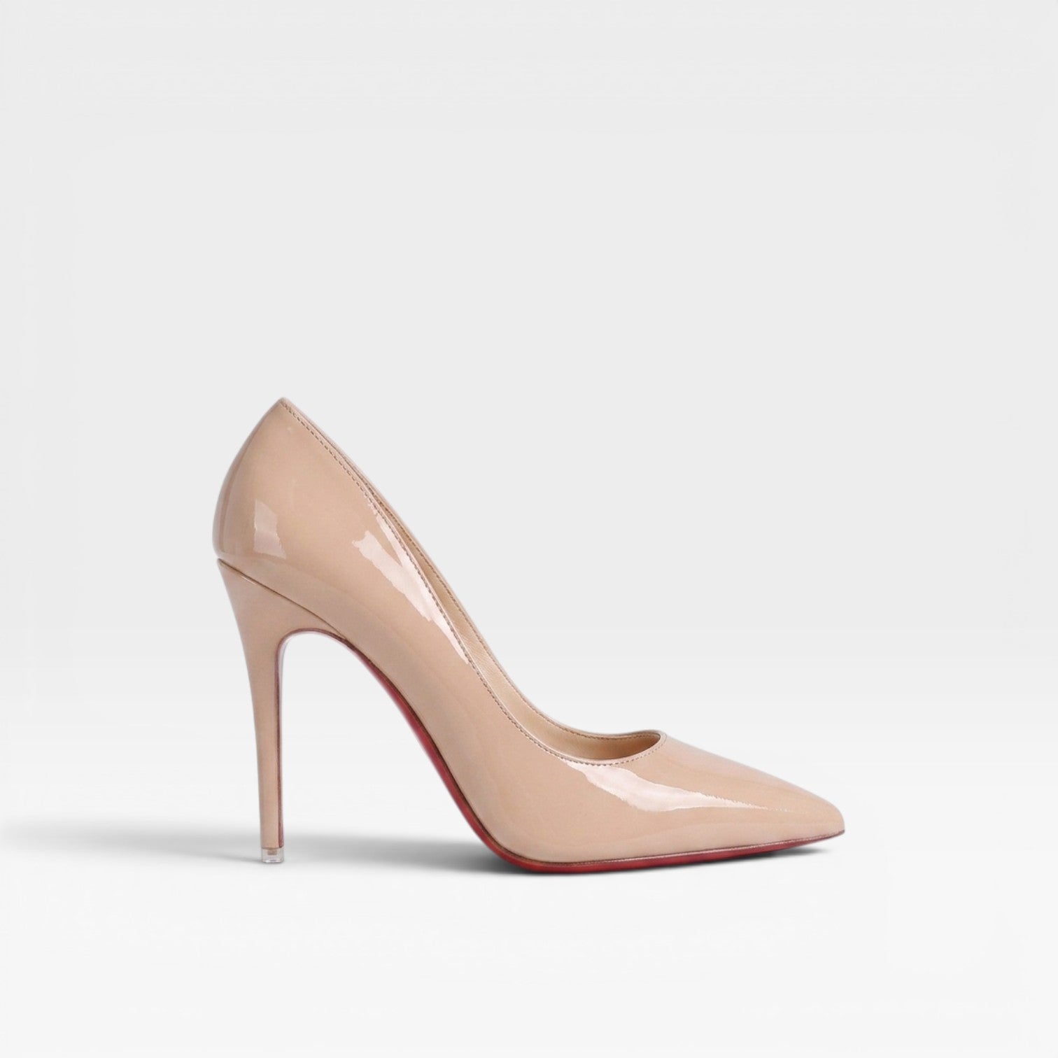 Women's Glossy Pointed-Toe Stiletto Pumps for Occasions
