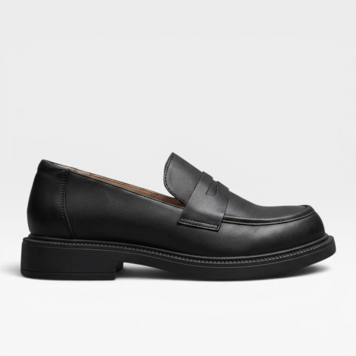 Women's Genuine Leather Penny Loafers