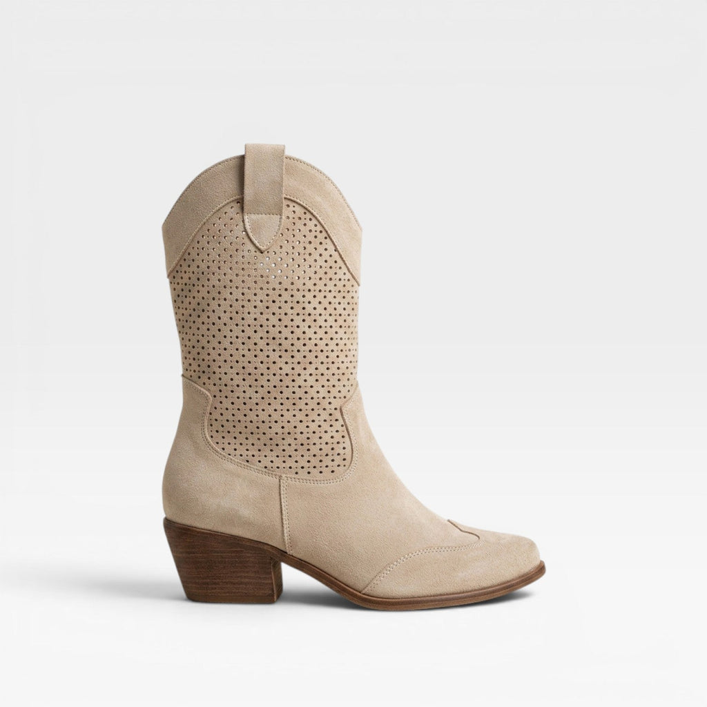 Women's Perforated Western Summer Boots