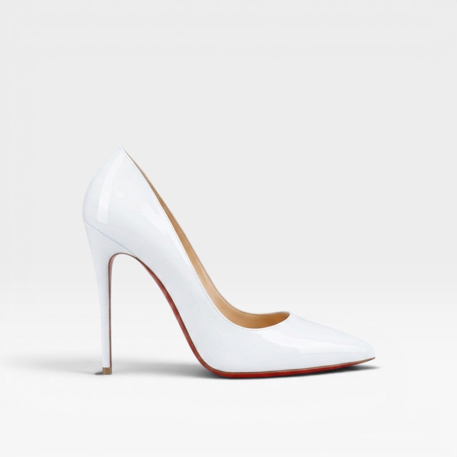 Women's Glossy Pointed-Toe Stiletto Pumps for Occasions