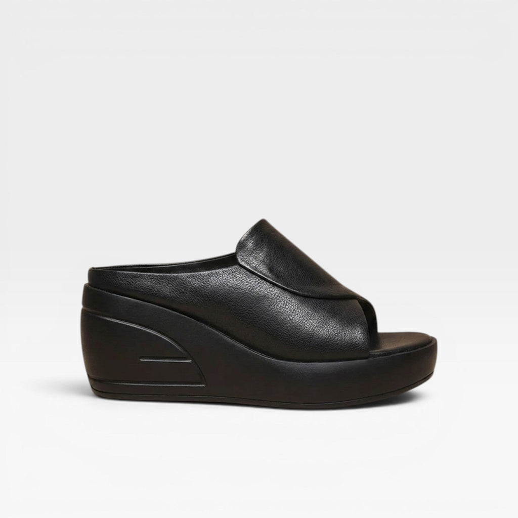 Women's Cushioned Wedge Platform Mules