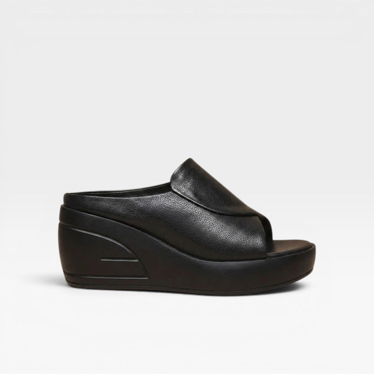 Women's Cushioned Wedge Platform Mules
