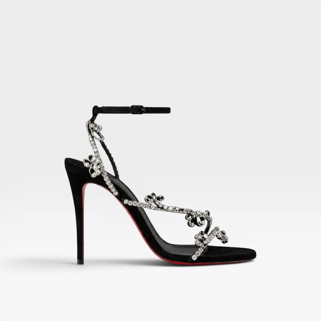 Women's Embellished Strappy Stiletto Sandals