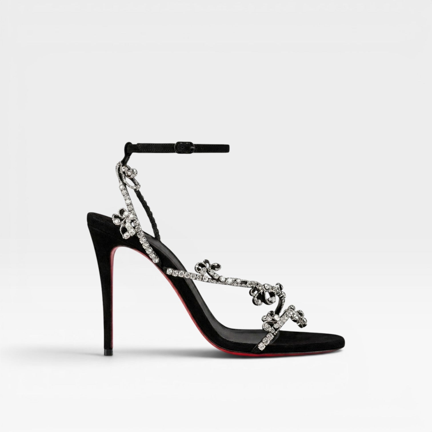 Women's Embellished Strappy Stiletto Sandals