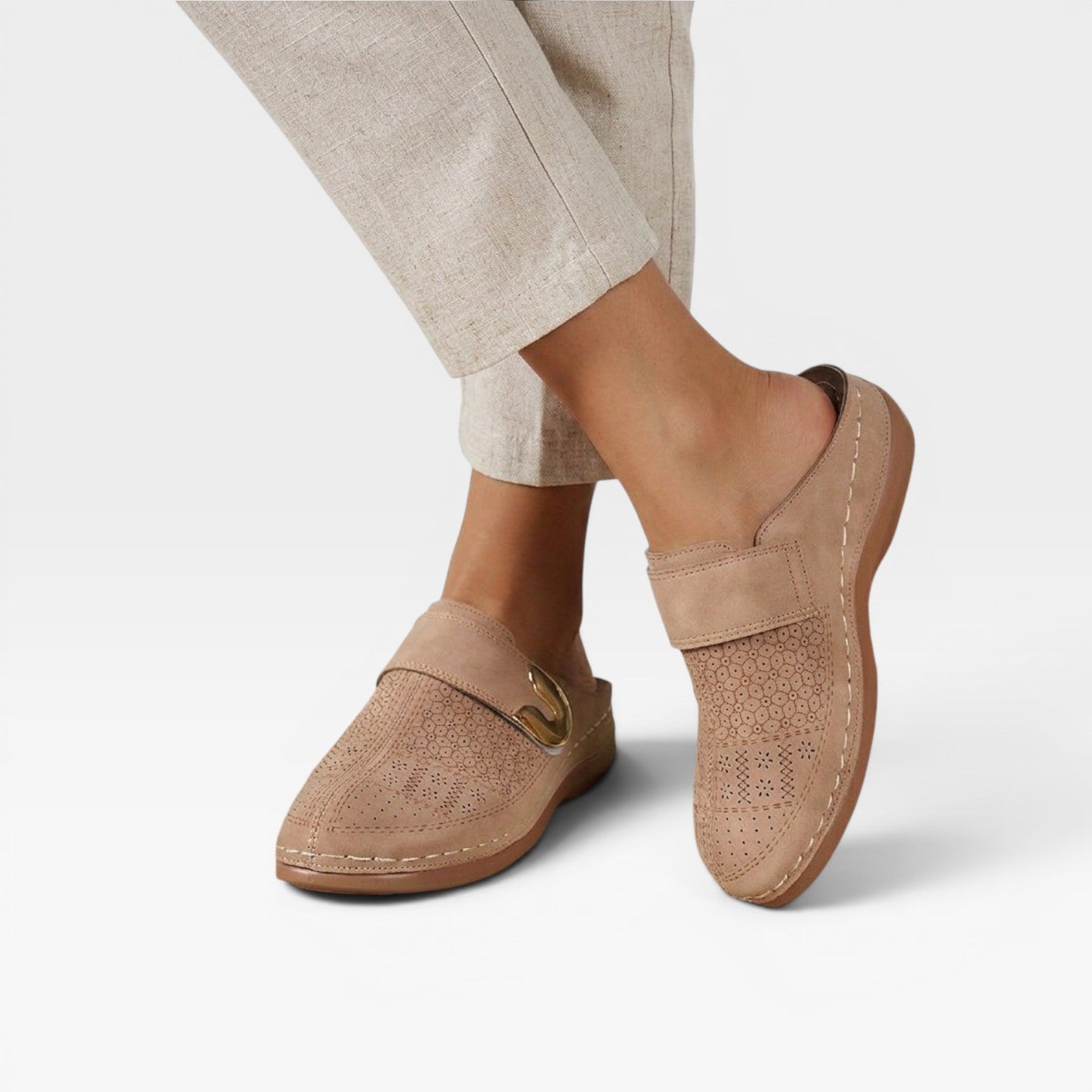 Women's Soft Slip-On Closed-Toe Mules