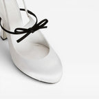 Women's Ballet Slingback Bow Heels