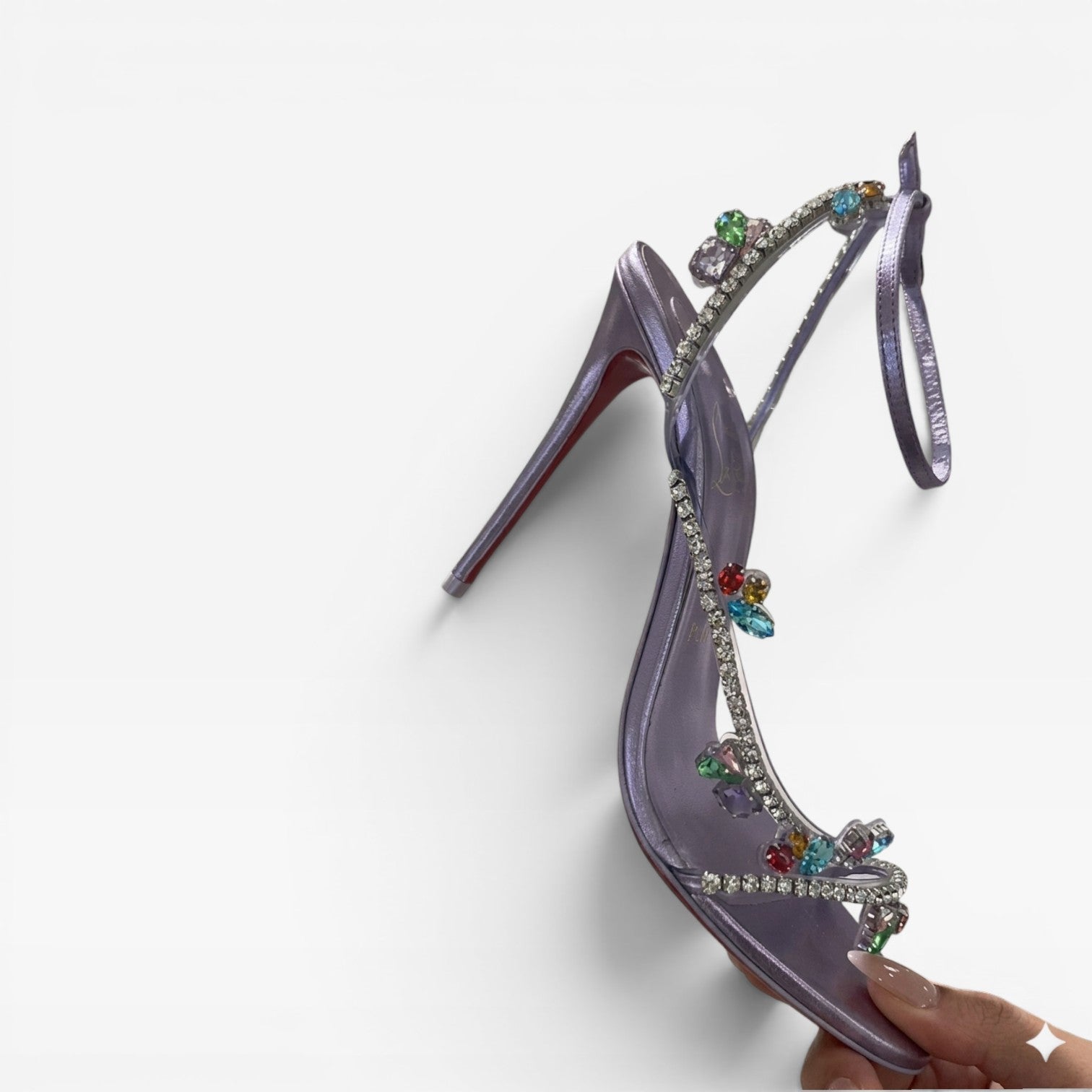 Women's Embellished Strappy Stiletto Sandals