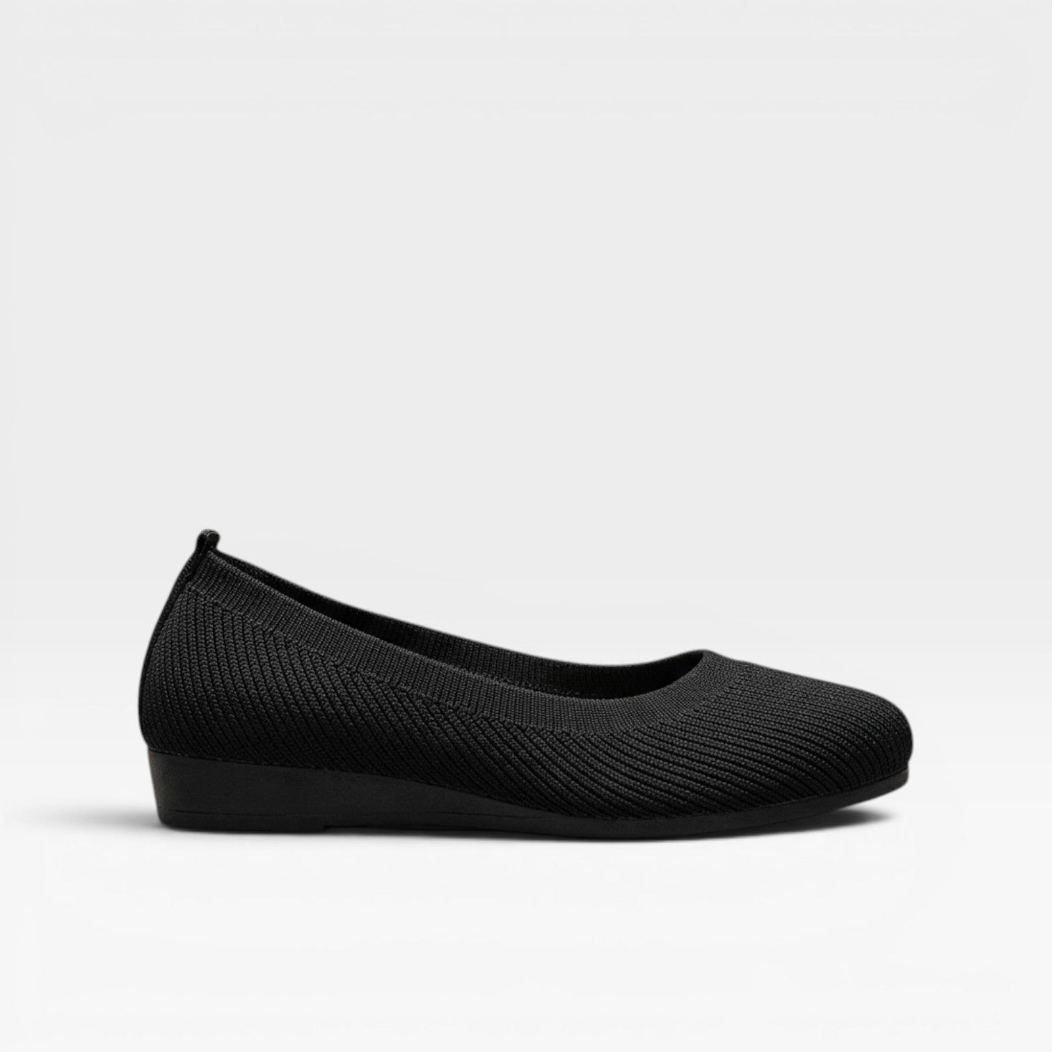 Women's Cushioned Knit Slip-On Ballet Flats