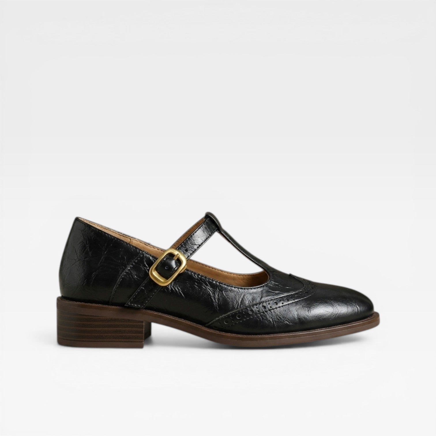 Women's Classic Leather Mary Jane Flats
