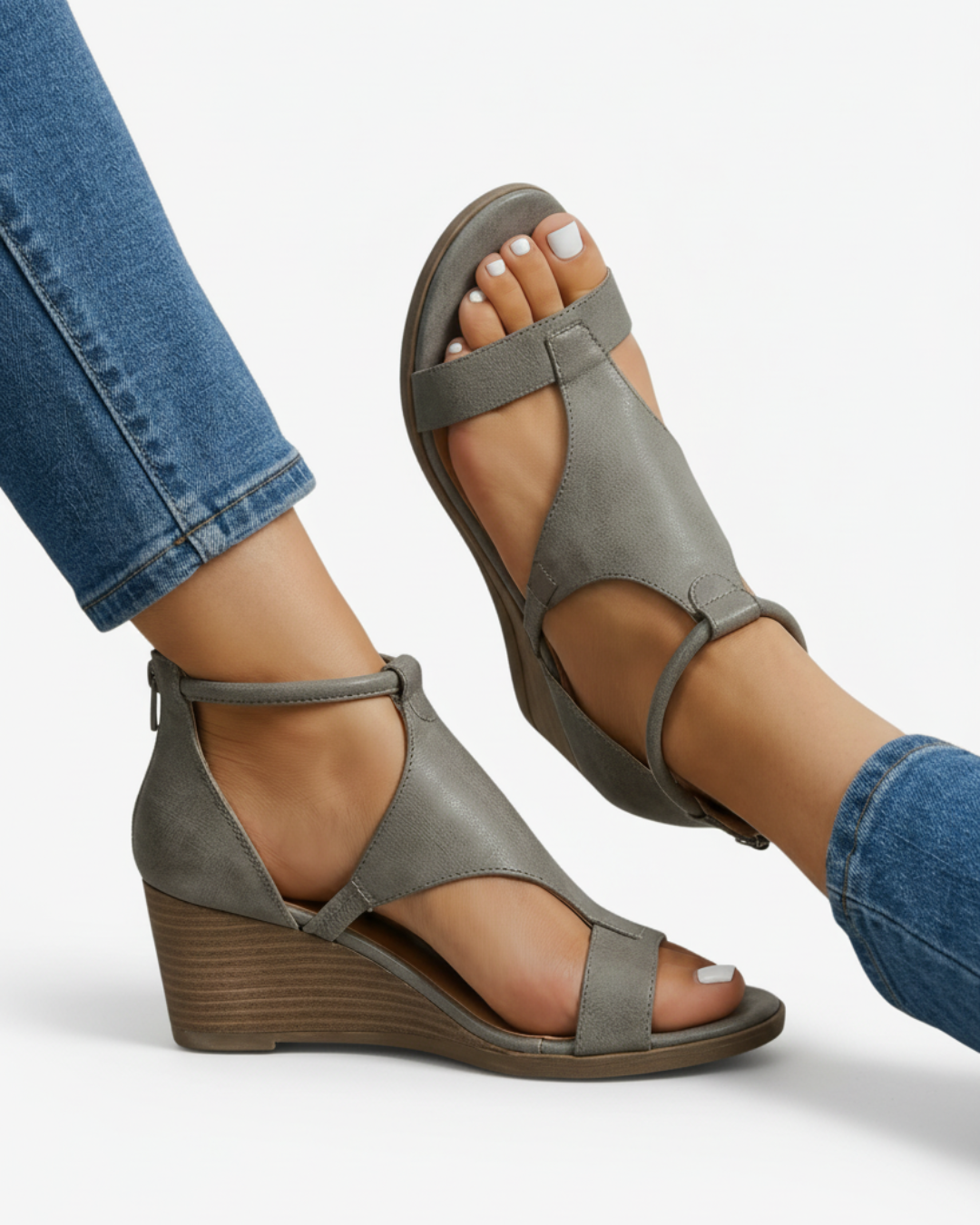 Women's Modern Wedge Sandals for Everyday Elegance