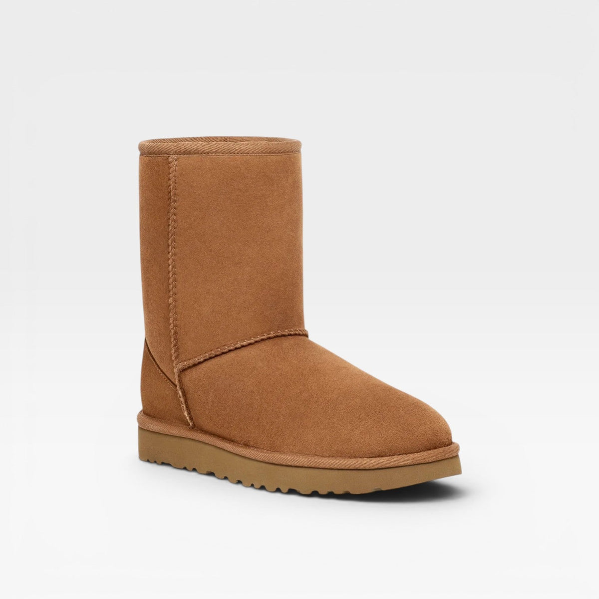 Women's Cowhide Suede Ankle Boots for Winter