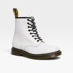 Women's Leather Combat Boots with Classic Lace-Up Design