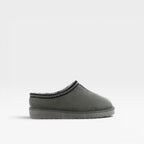 Women's Faux Fur Lined Suede Clogs