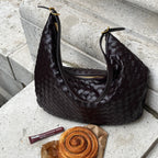 Women's Structured Woven Tote Bag