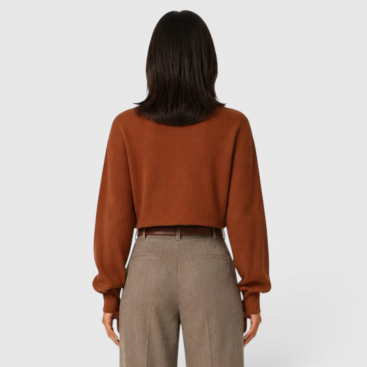 Women's Premium Roll Neck Knit Jumper