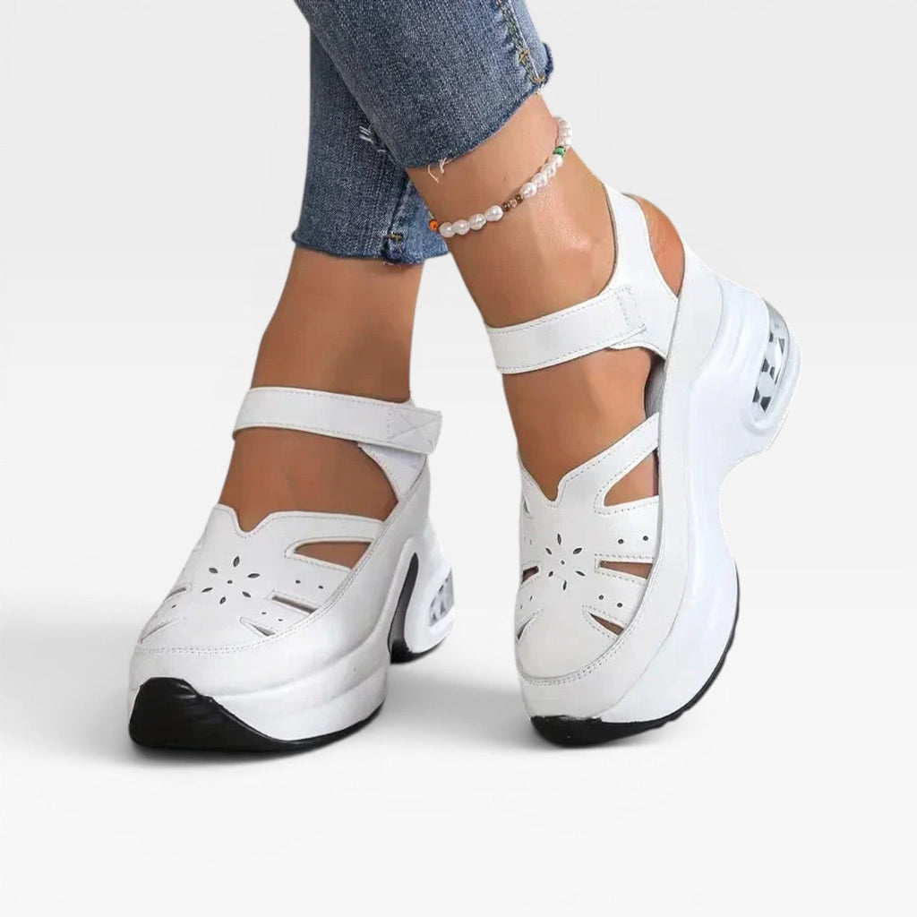 Women's Cushioned Platform Walking Sandals
