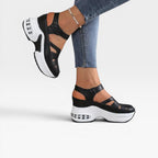 Women's Cushioned Platform Walking Sandals