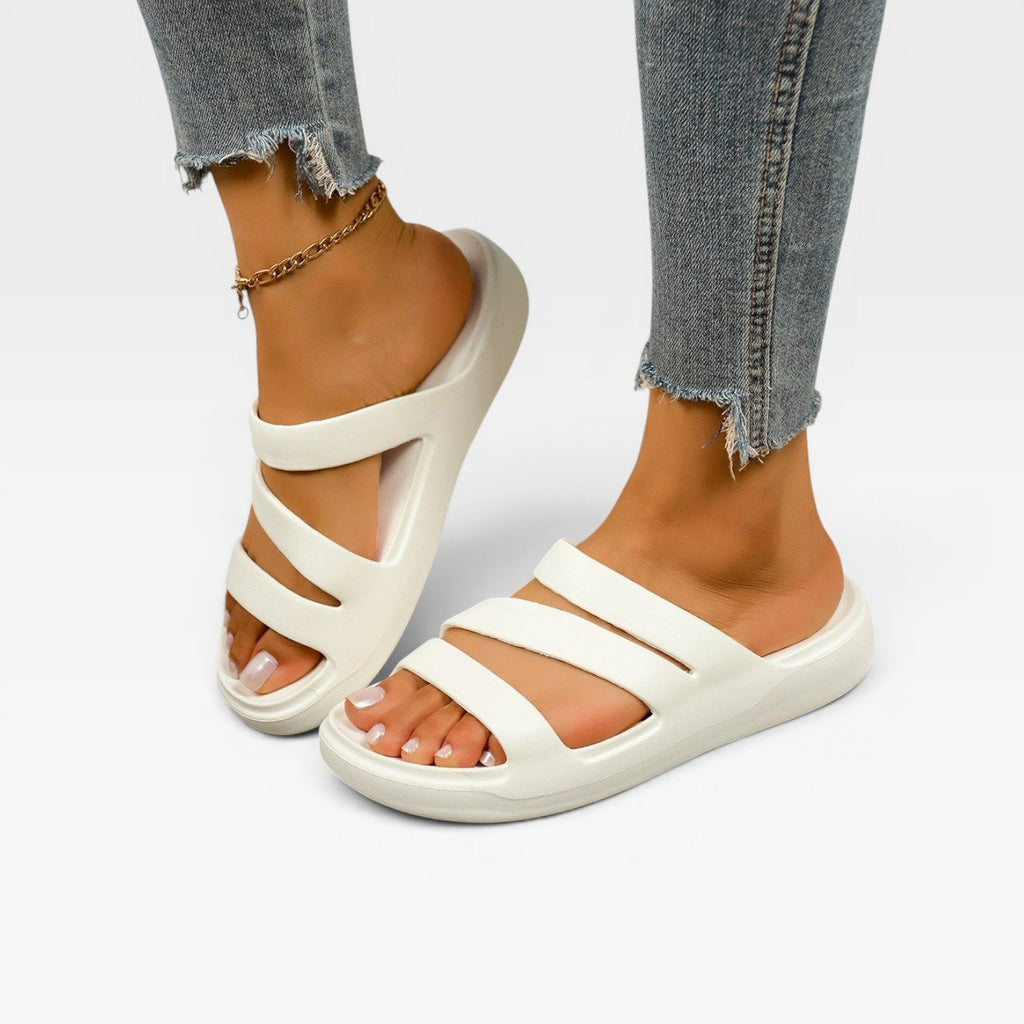 Women's Molded Platform Sandals with Cloud Comfort