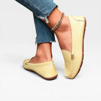 Women's Leather Bit Buckle Loafers