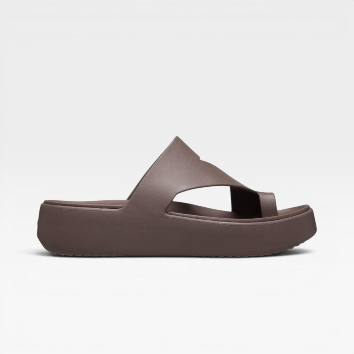 Women's Cushioned Platform Toe-Loop Sandals