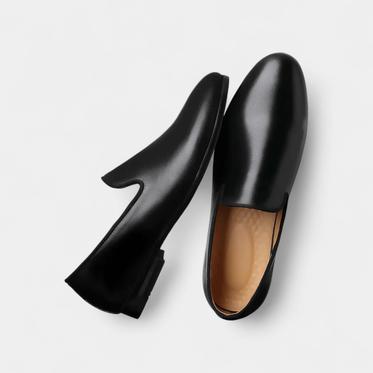 Genuine Leather Slip-On Driver Loafers for Men
