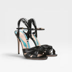 Women's Knotted Multi-Strap Stiletto Sandals