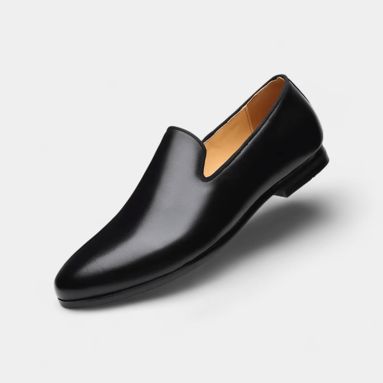Genuine Leather Slip-On Driver Loafers for Men