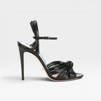 Women's Knotted Multi-Strap Stiletto Sandals