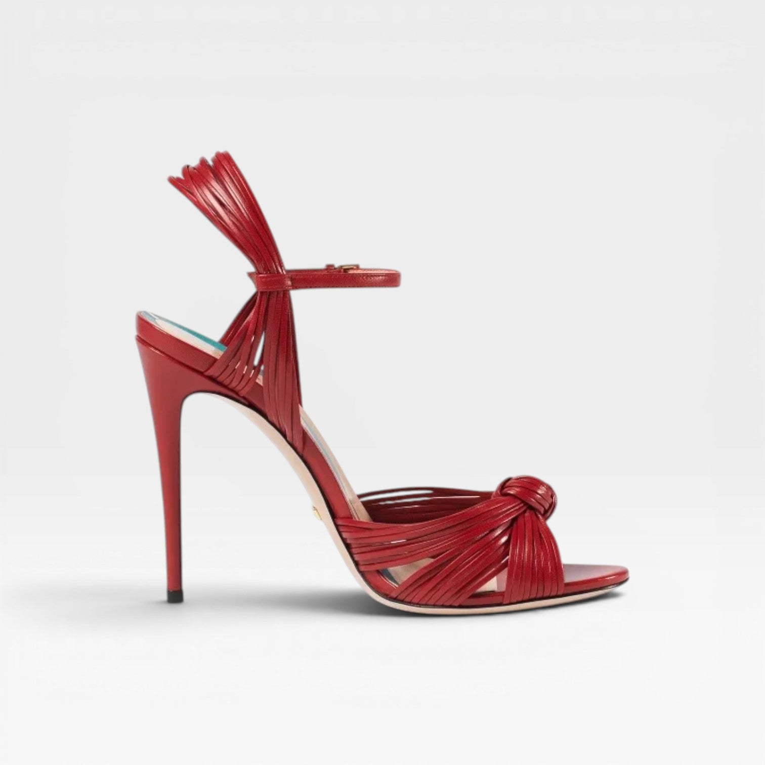 Women's Knotted Multi-Strap Stiletto Sandals
