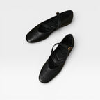 Women's Leather Mary Jane Flats