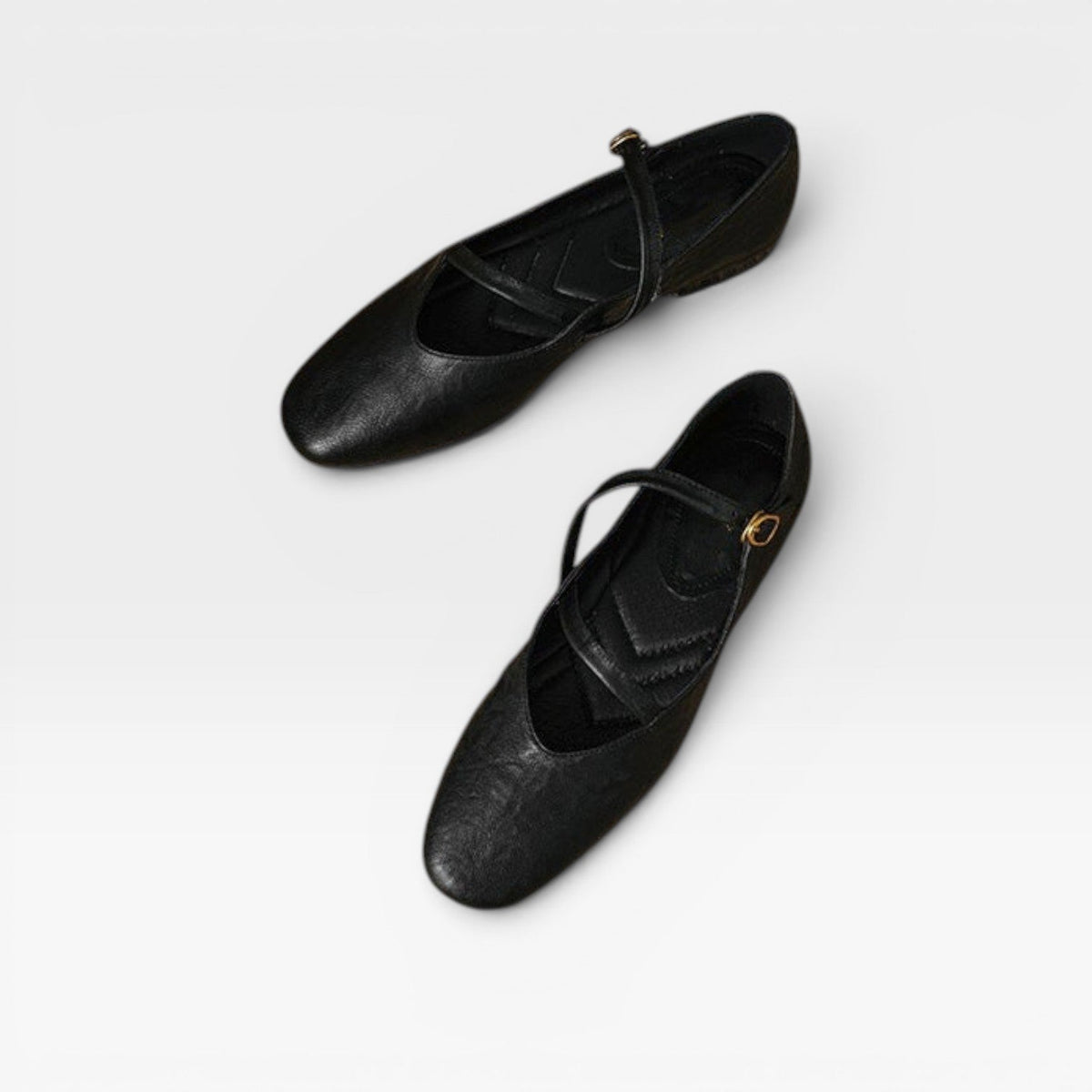 Women's Leather Mary Jane Flats