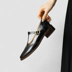 Women's Classic Leather Mary Jane Flats
