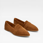 Women's Elegant Pointed-Toe Suede Loafers