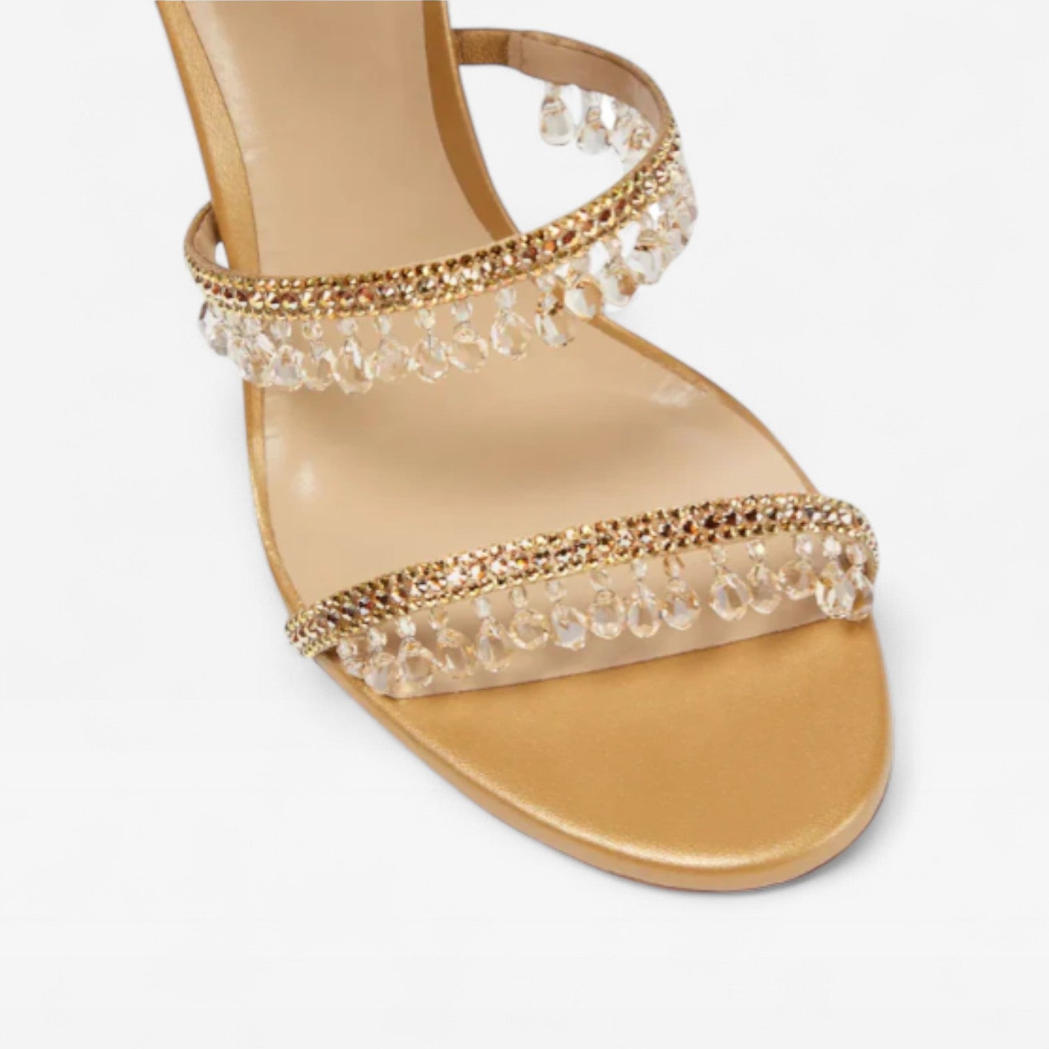 Women's Crystal Embellished Strappy Evening Sandals