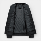 Quilted Zip Jacket Stand Collar Regular Fit for Men